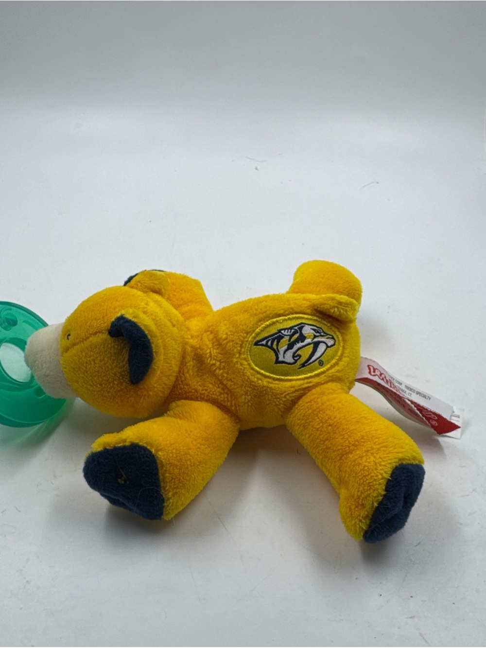 Nashville Predator WubbaNub pacifier holder plush
